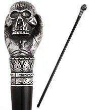 Skull in Hand Walking Cane Questions & Answers