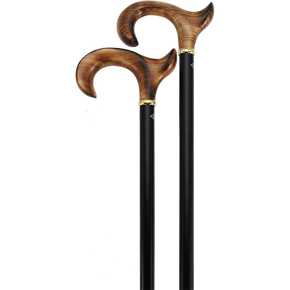 Hand-Specific Scorched Maple Ergonomic Walking Cane Questions & Answers