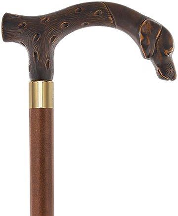 Devoted & Loyal Dog Wooden Fritz Handle Cane w/ Custom Shaft & Collar Questions & Answers