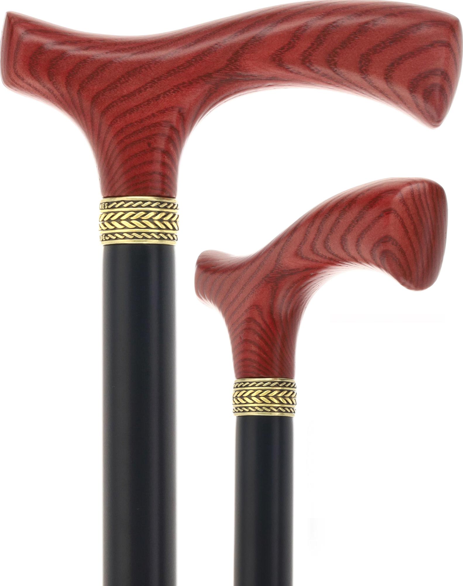 Fritz Comfort Handle - Standard Size (Mahogany, Black, Pewter Collar) Questions & Answers