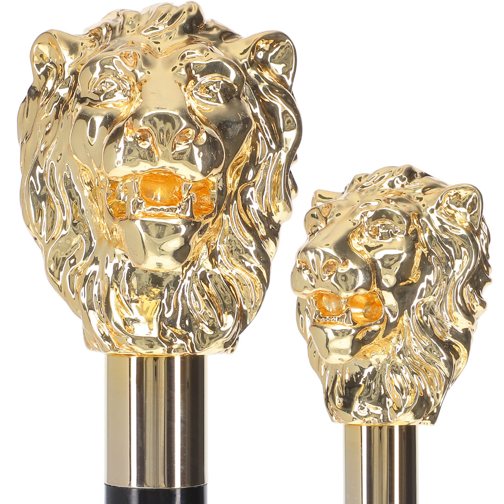 Italian Luxury: 24K Gold Lion Head Walking Stick - Exclusive Questions & Answers