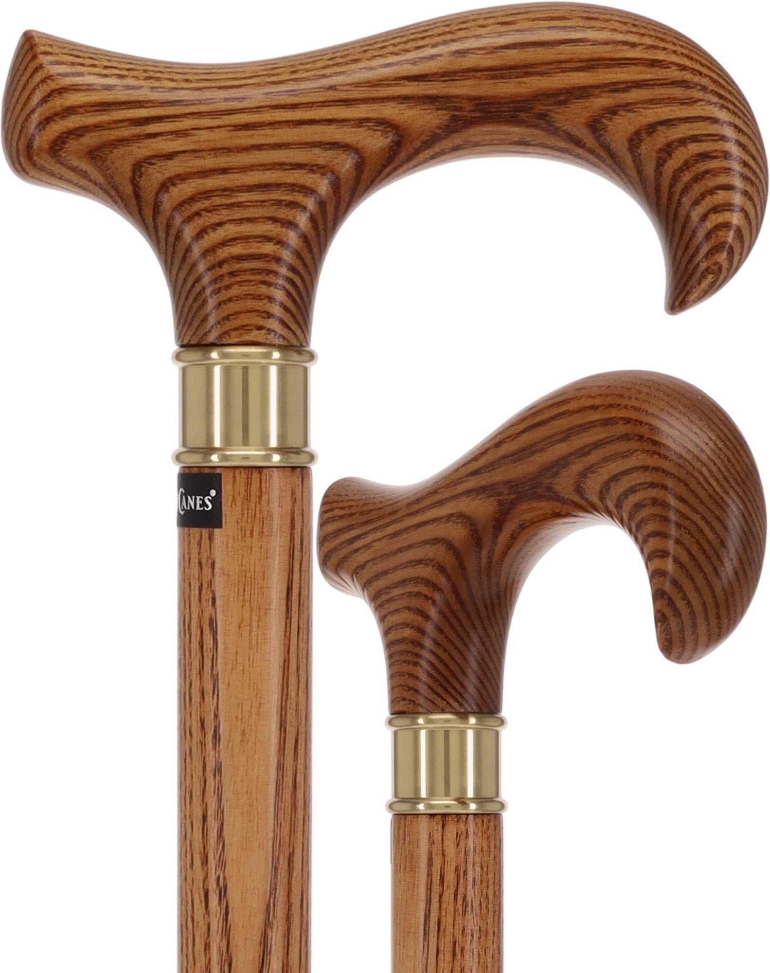 Extra Strong Espresso Ash Wood Derby Cane - Elegant & Durable w/ Standard Option Questions & Answers