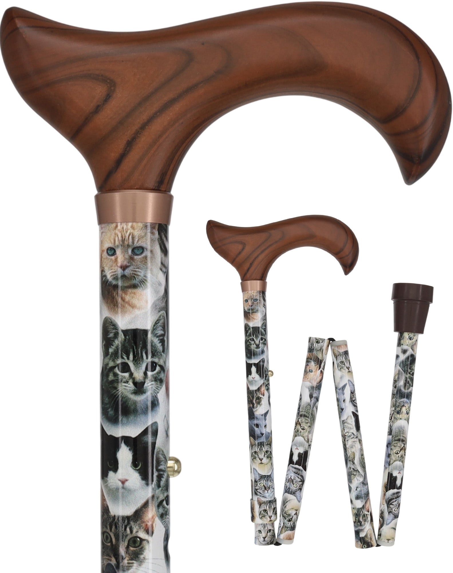 Can it have three prong on the bottom to make it more stable and stand alone when not walking
