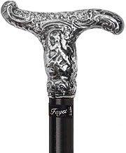 French Antique Repro Silver T-Handle Cane: Stamina Wood Questions & Answers