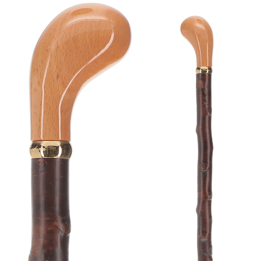 English Knob Walking Stick: Blackthorn Shaft, Brass Collar Questions & Answers