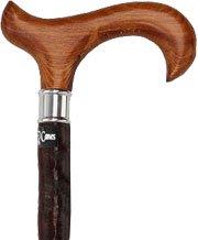 Genuine Blackthorn Wood Derby Walking Cane With Beech wood Handle and Silver Collar Questions & Answers