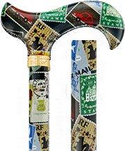 Voyager Designer Derby Adjustable Walking Cane w/ Engraved Collar Questions & Answers