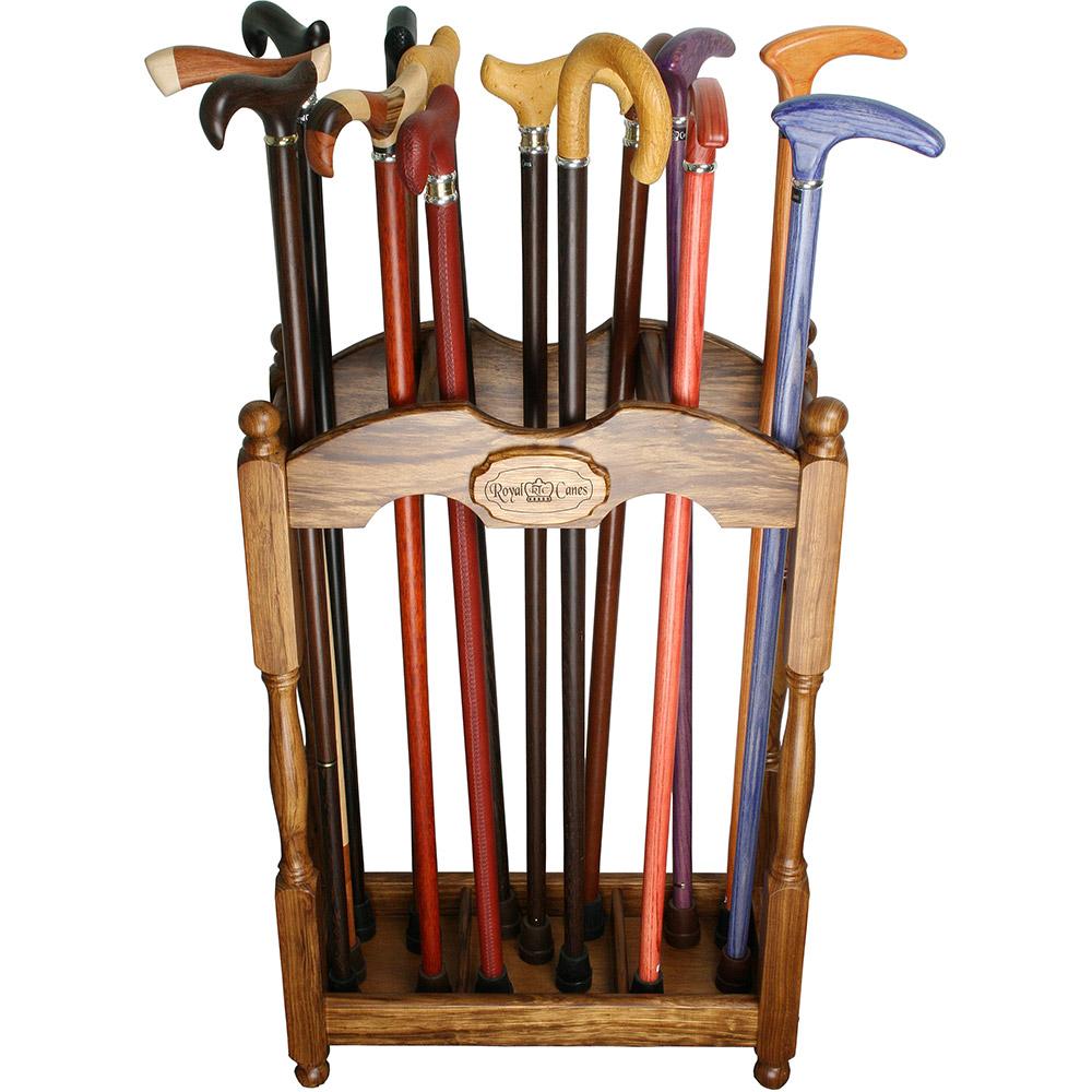 Luxury Square Cane Stand: Unique Design in Exotic Ovangkol Wood Questions & Answers