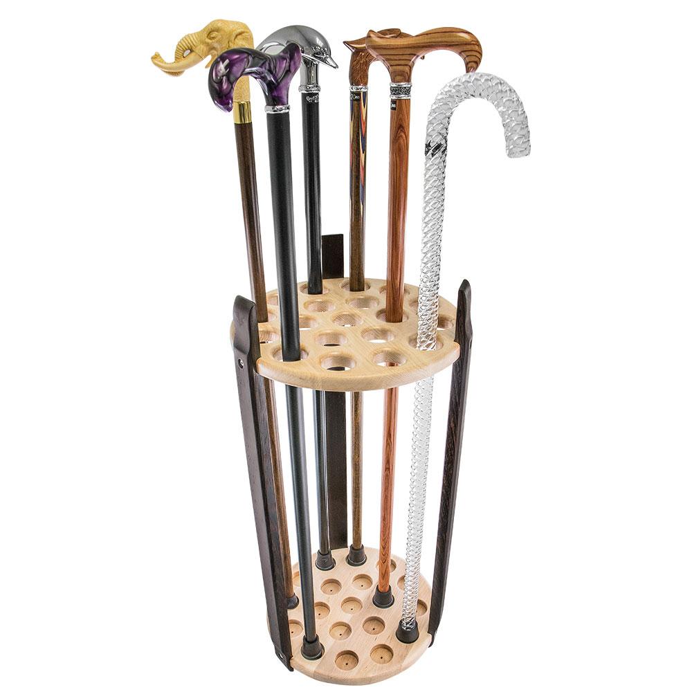 WHAT DIAMETER ARE THE CANE HOLES?