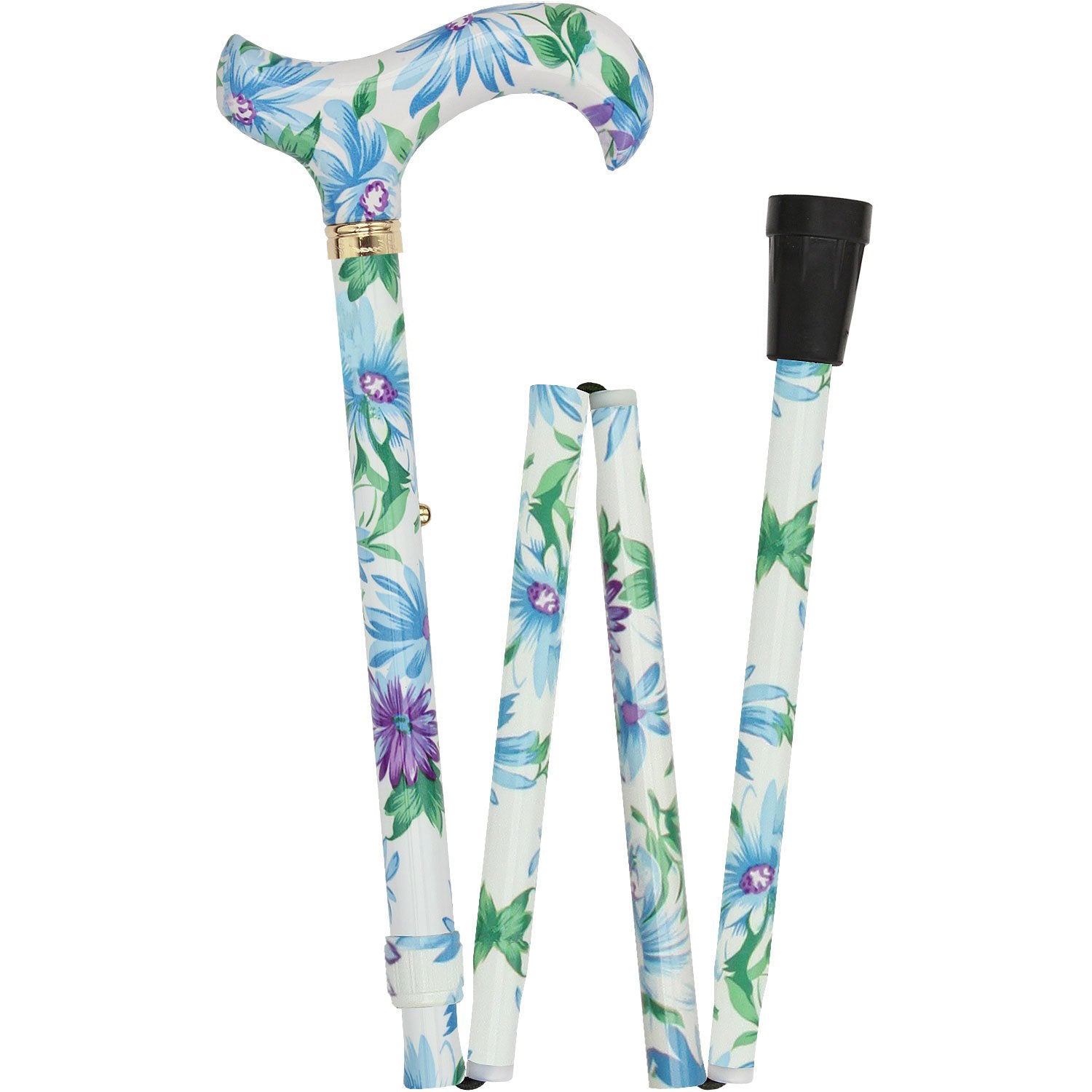 Heavenly Gardens: Patterned Handle Designer Folding Cane Questions & Answers