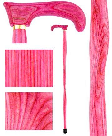 USA-Made Twisted Chic Pink Cane: Vibrant Colorwood Laminate Questions & Answers