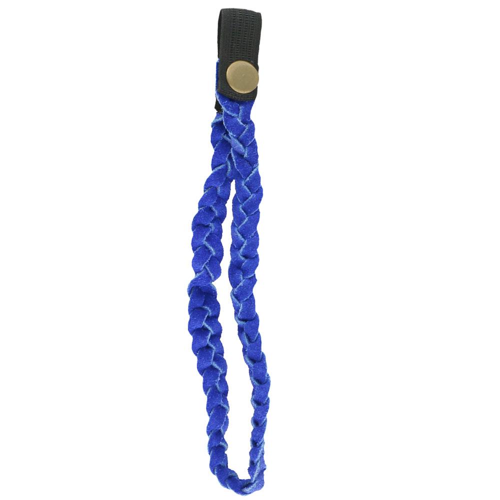Blue Suede Strap with Snap-Off Clip Questions & Answers
