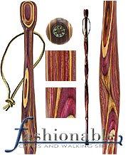 Colortone Lavender Hiking Staff With Laminated Birchwood Shaft Questions & Answers