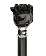 Is the rose made of wood or plastic?