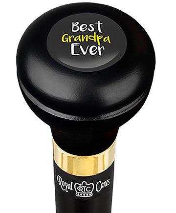 Best Grandpa Flask Walking Stick w/ Black Beechwood Shaft & Pewter Collar Questions & Answers