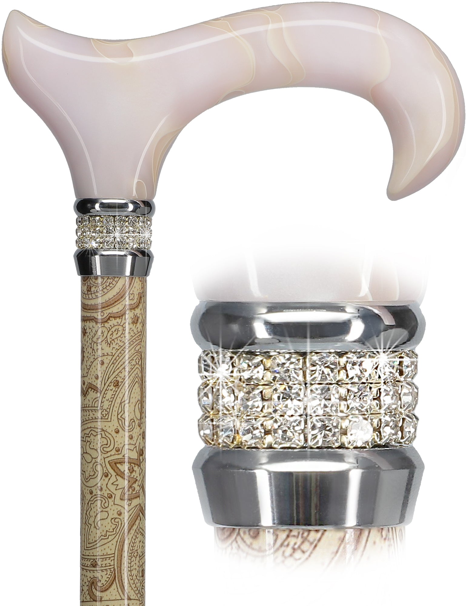 Can a srrap be used with this cane
