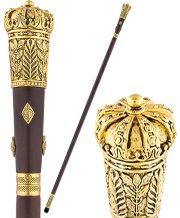 Is this cane gold plated?