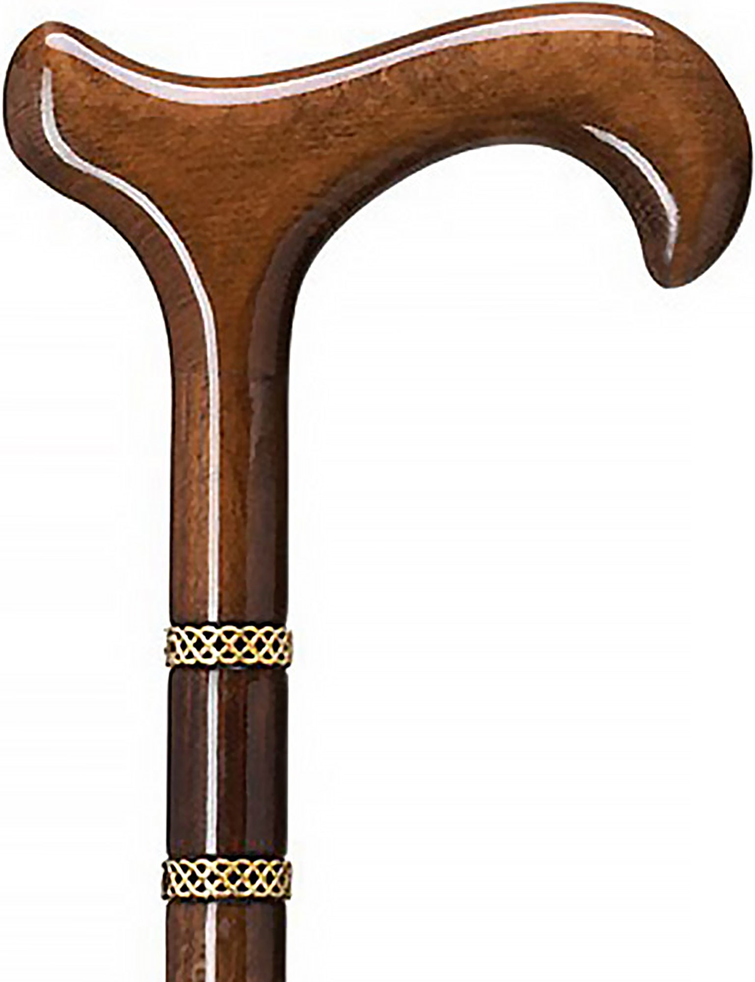 Gold Rings & Walnut Braided Derby Cane: Elegant Design Questions & Answers