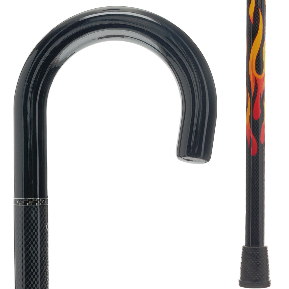 Exclusive Dr. House Flame Tourist Cane - Carbon Fiber Questions & Answers