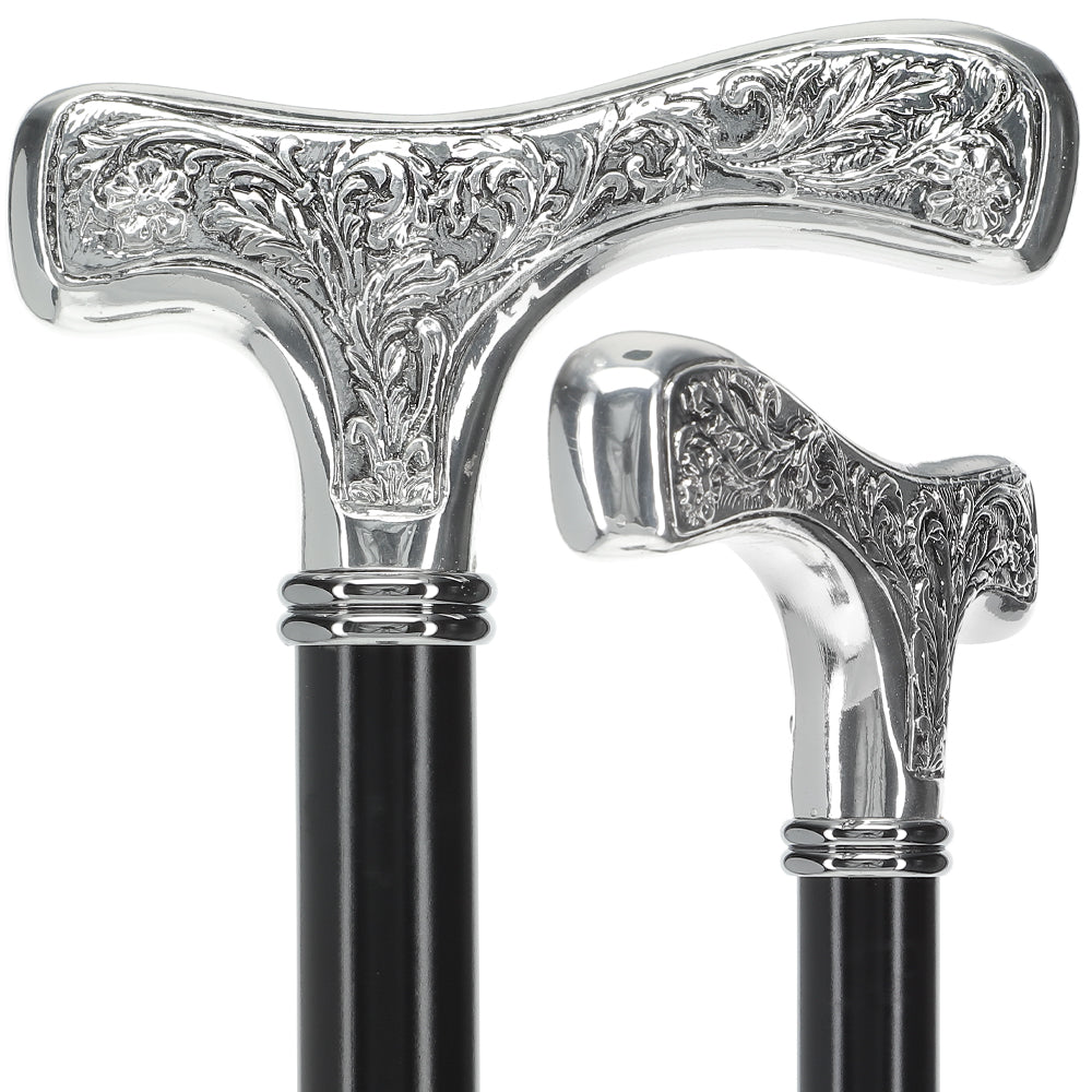 Italian Import: Silver 925r Embossed Fritz Handle Cane Questions & Answers