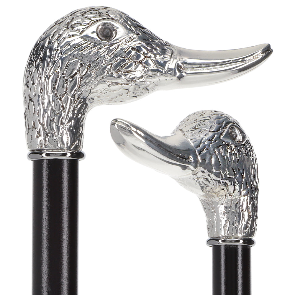 Cane with 925 silver head