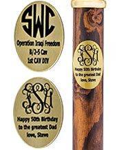 Personalize with Oval Brass Engraving: Custom Cane Accessory Questions & Answers
