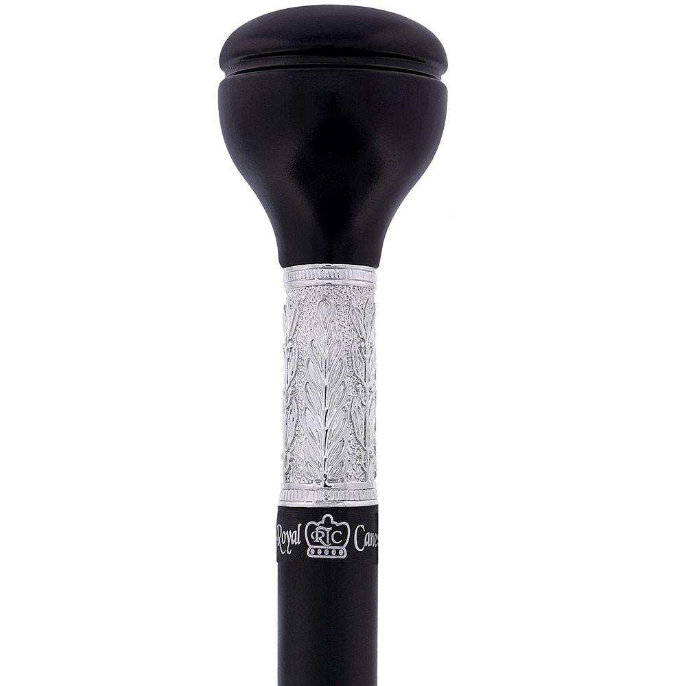 Artisan Pewter Leaf Collar: Luxury Black Beechwood Knob Handle Questions & Answers
