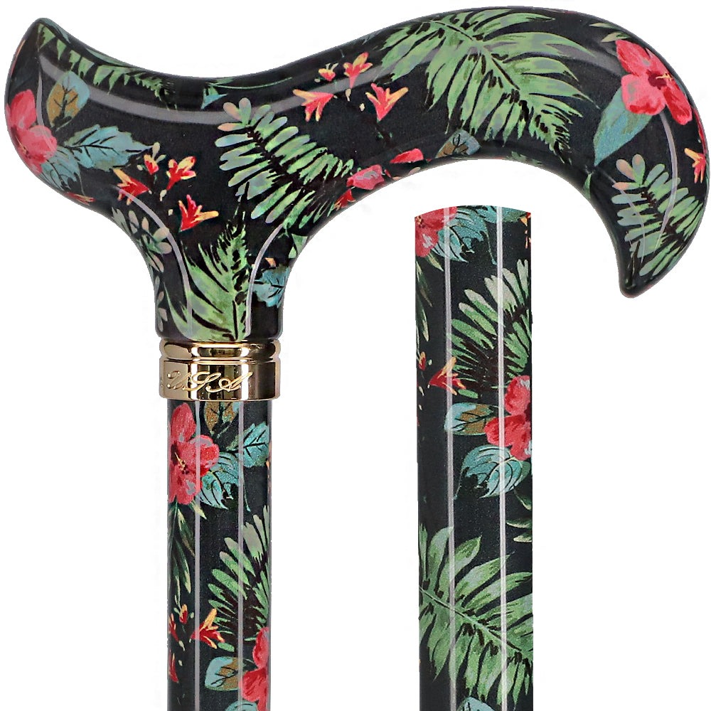 Island Way: Designer Adjustable Cane w/ Patterned Handle Questions & Answers