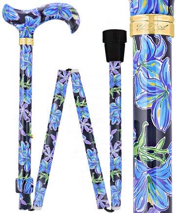 Dark Blue Vivienne May Folding Adjustable Cane Questions & Answers